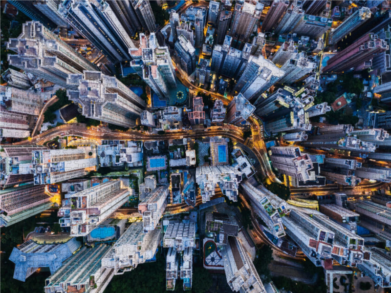 Hong Kong 2000 Teile Puzzle quer - CALVENDO Foto-Puzzle'