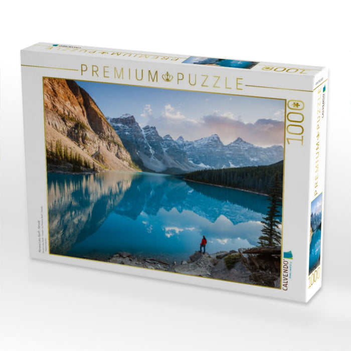 Moraine Lake, Banff - Kanada - CALVENDO Foto-Puzzle'