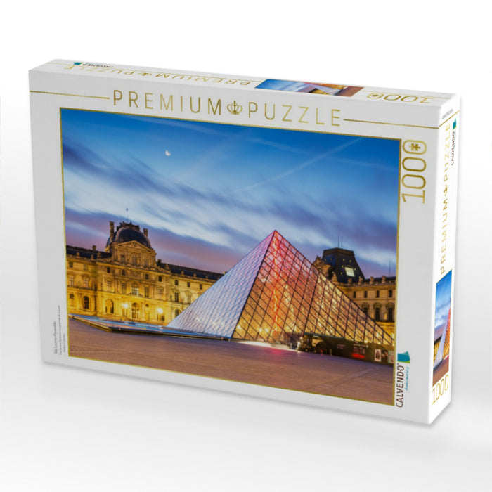 Die Louvre-Pyramide - CALVENDO Foto-Puzzle'
