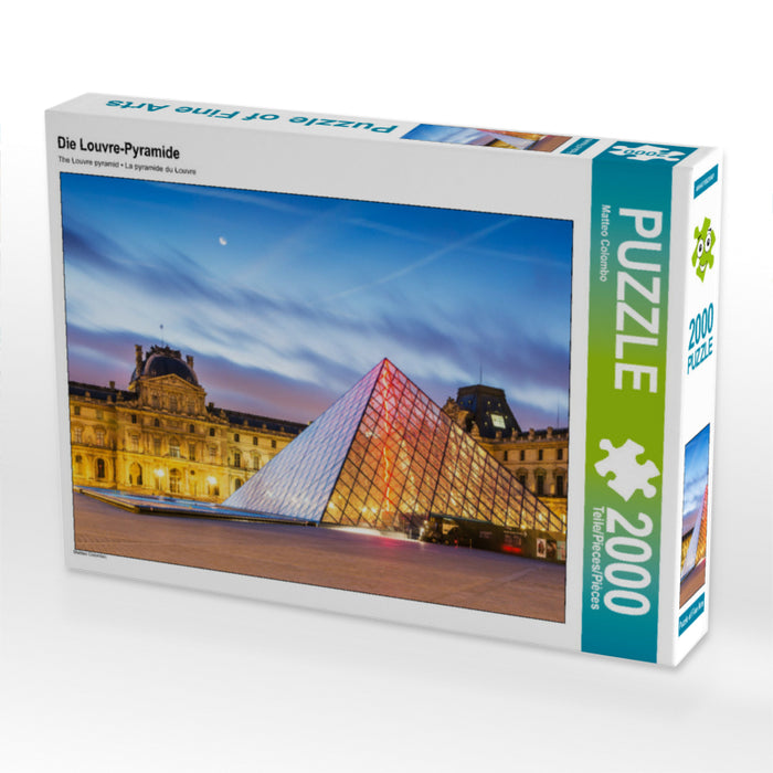 La Pyramide du Louvre - Puzzle photo CALVENDO 