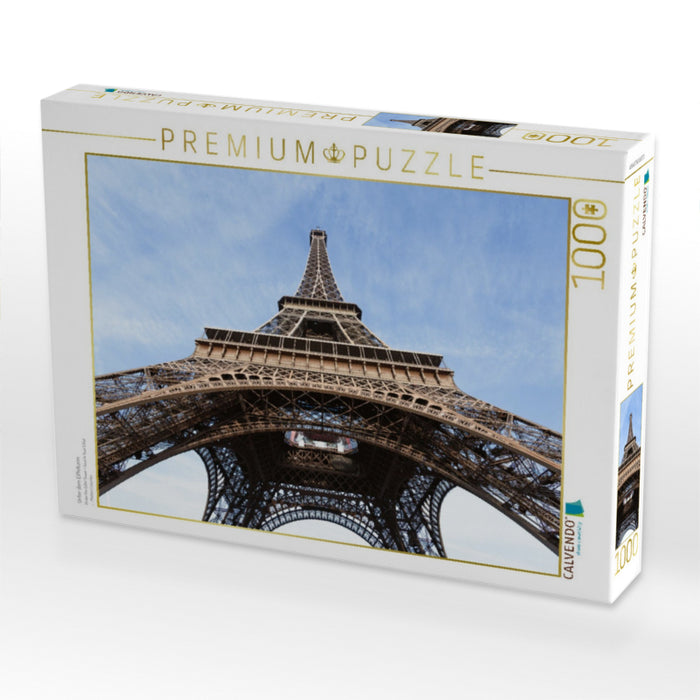 Unter dem Eiffelturm - CALVENDO Foto-Puzzle'