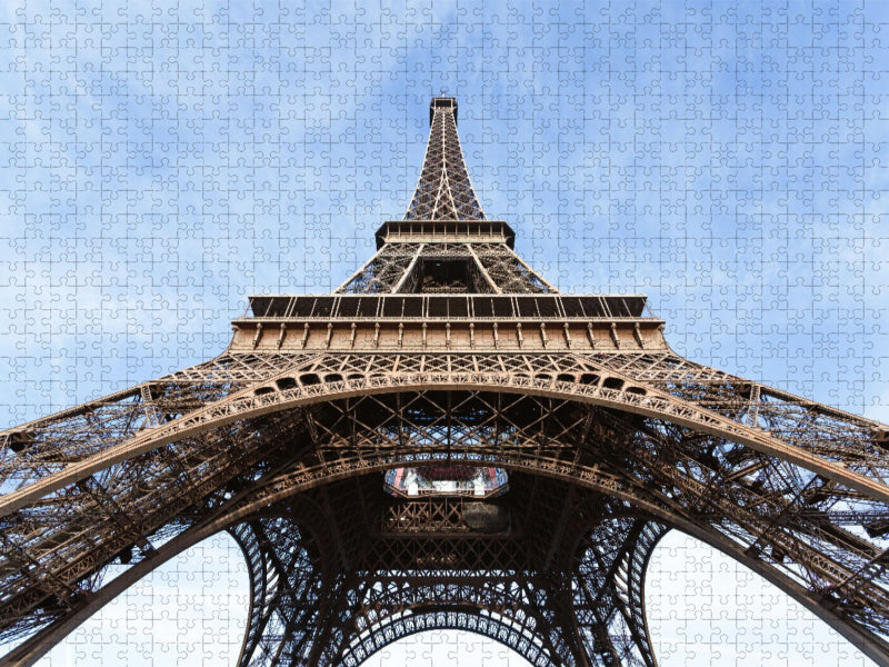 Unter dem Eiffelturm - CALVENDO Foto-Puzzle'