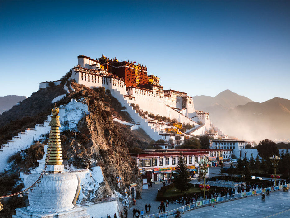 Potala-Palast - Lhasa - Tibet - CALVENDO Foto-Puzzle'