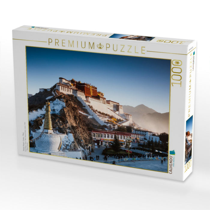 Potala-Palast - Lhasa - Tibet - CALVENDO Foto-Puzzle'