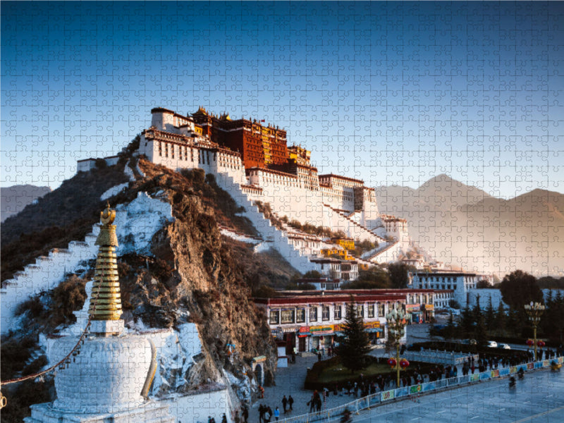 Potala Palace - Lhasa - Tibet - CALVENDO photo puzzle 