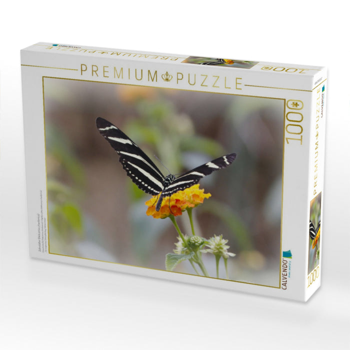 Zebrafalter (Heliconius charitonius) - CALVENDO Foto-Puzzle'