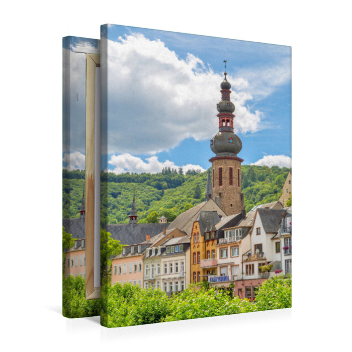 Premium Textil-Leinwand Cochem