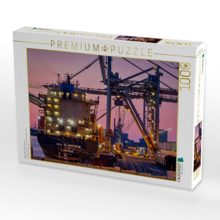 Neustädter Hafen Bremen - CALVENDO Foto-Puzzle'