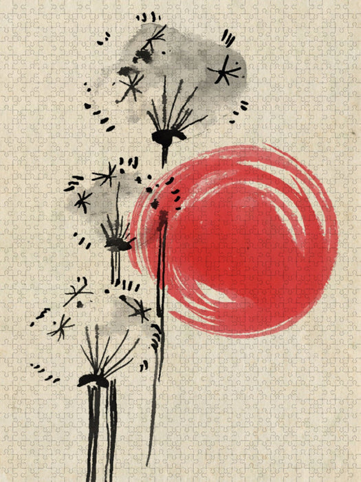 Löwenzahn - CALVENDO Foto-Puzzle'