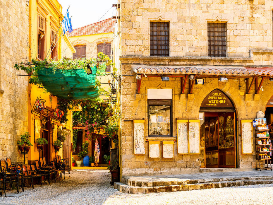 Altstadt Rhodos-Stadt - CALVENDO Foto-Puzzle'