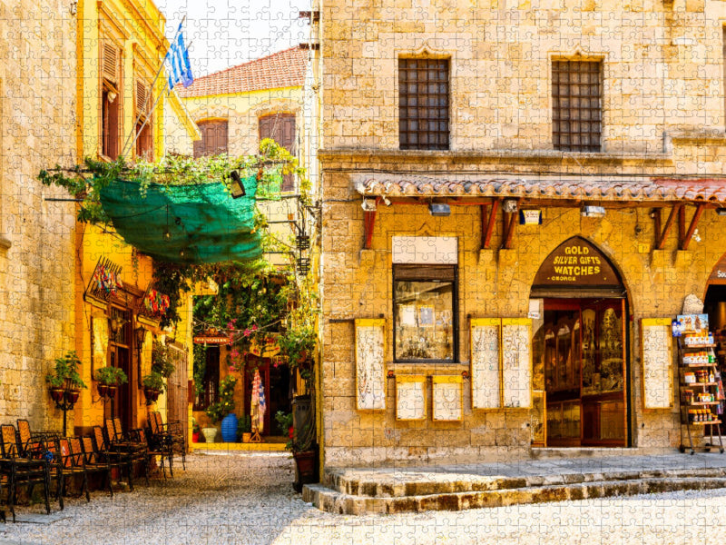 Altstadt Rhodos-Stadt - CALVENDO Foto-Puzzle'