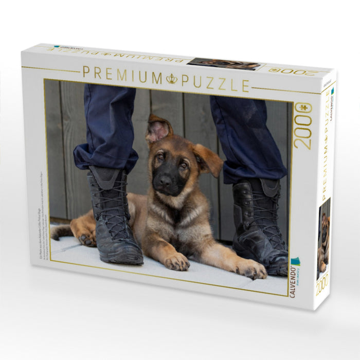 Ein Motiv aus dem Kalender Little Police Dogs - CALVENDO Foto-Puzzle'