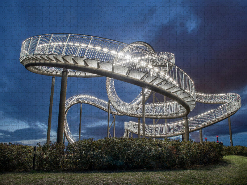 Tiger and Turtel, Duisburg - CALVENDO Foto-Puzzle'