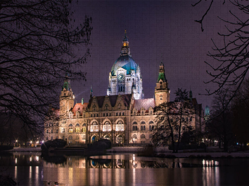 Ein Motiv aus dem Kalender Hannover by Night - CALVENDO Foto-Puzzle'