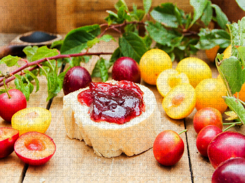 Wildpflaumen Marmelade - CALVENDO Foto-Puzzle'
