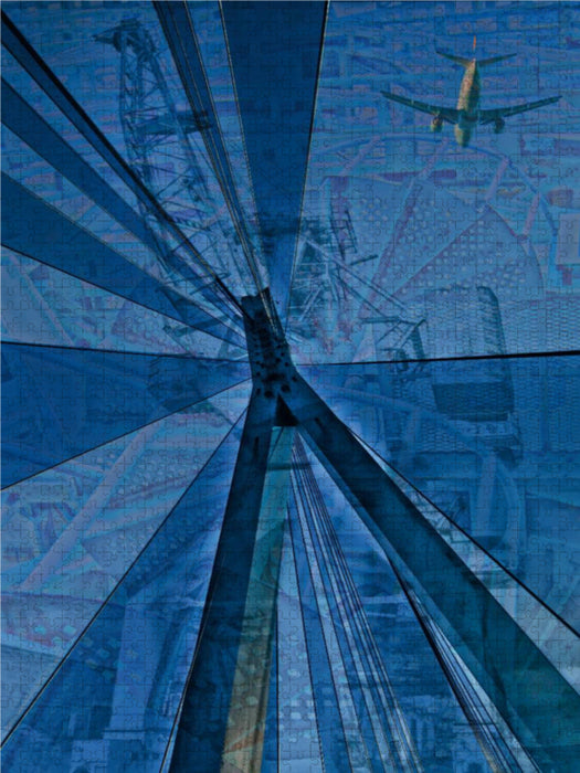 Bridge over troubled Water 1000 Teile Puzzle hoch - CALVENDO Foto-Puzzle'