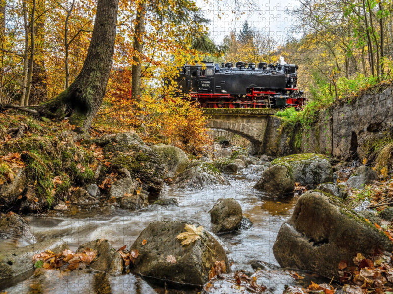 Brockenbahn der HSB - CALVENDO Foto-Puzzle'