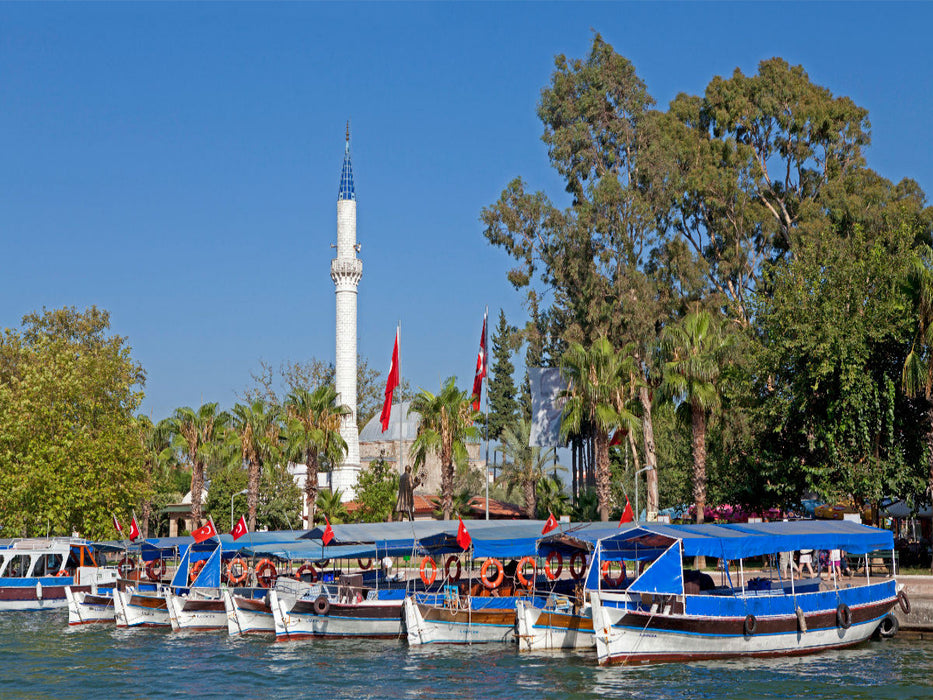 Moschee in Dalyan, Dalyan-Delta - CALVENDO Foto-Puzzle'