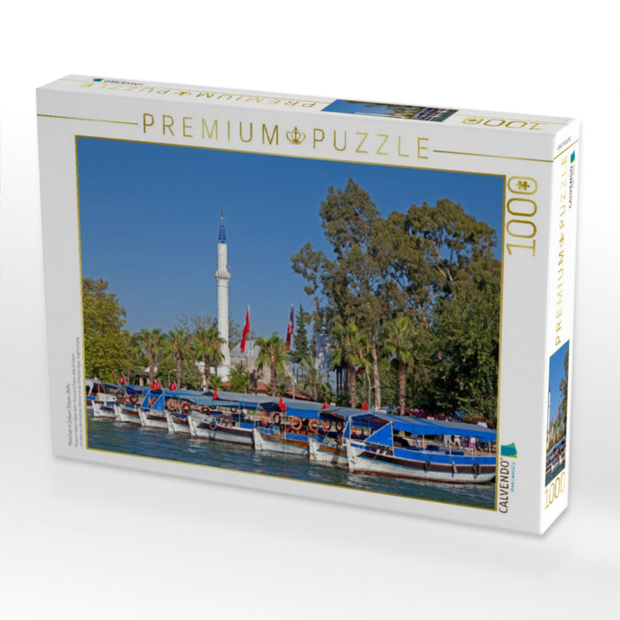 Moschee in Dalyan, Dalyan-Delta - CALVENDO Foto-Puzzle'
