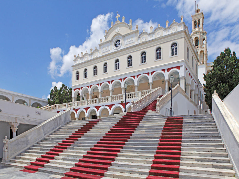 Kirche Panagia Evangelistria, Tinos-Stadt, Insel Tinos - CALVENDO Foto-Puzzle'