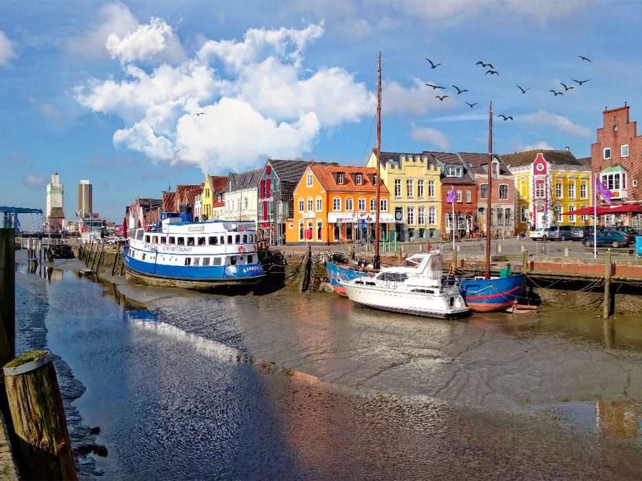 Hafen Husum - CALVENDO Foto-Puzzle'