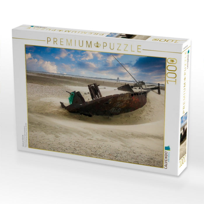 Wrack am Ostende - CALVENDO Foto-Puzzle'