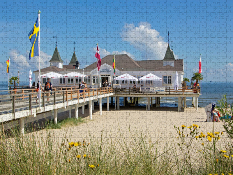 Seebrücke, Ahlbeck - CALVENDO Foto-Puzzle'