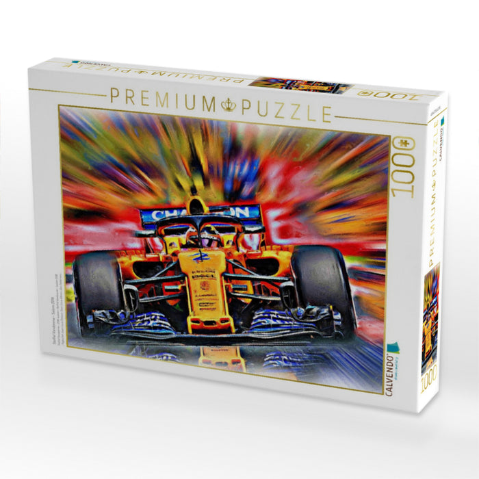 Stoffel Vandoorne - Saison 2018 - CALVENDO Foto-Puzzle'