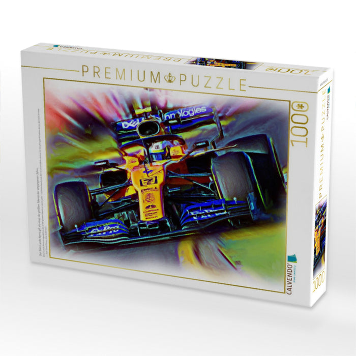 Der Brite Lando Norris gilt als eines der größten Talente der vergangenen Jahre. - CALVENDO Foto-Puzzle'