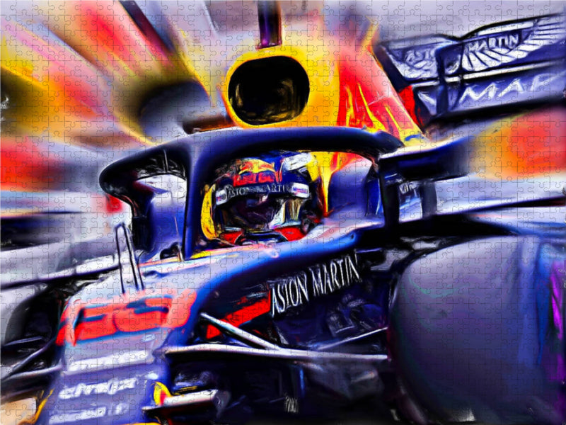 Verstappen - Puzzle photo CALVENDO 