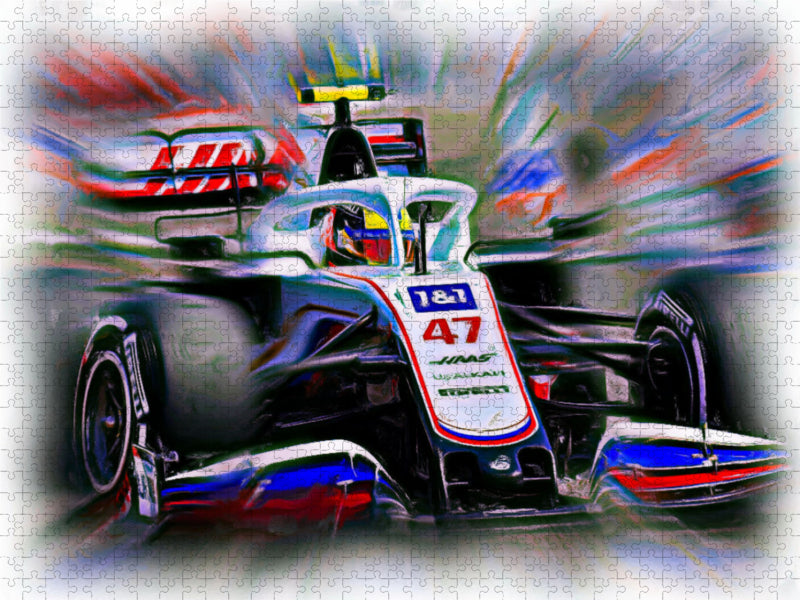 Les Allemands en Formule 1 - Puzzle photo CALVENDO 