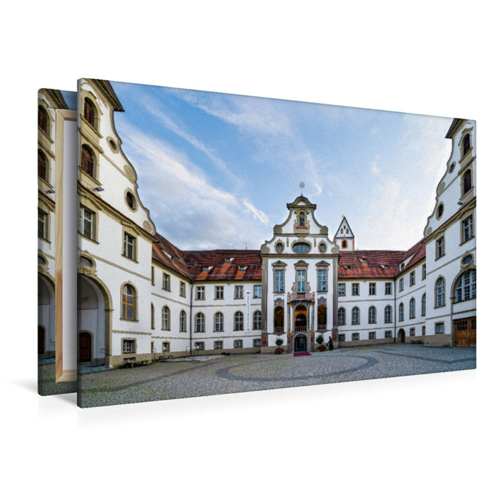 Premium Textil-Leinwand Benediktinerkloster St. Mang