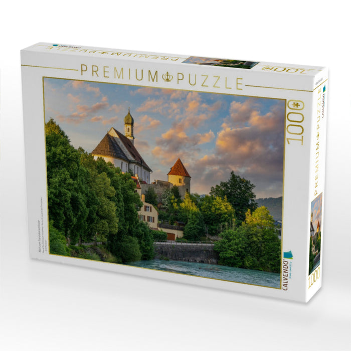 Blick zum Franziskanerkloster - CALVENDO Foto-Puzzle'