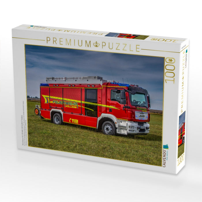 Rosenbauer HLF 20 MAN TGM 15.290 FF Kölleda - CALVENDO Foto-Puzzle'