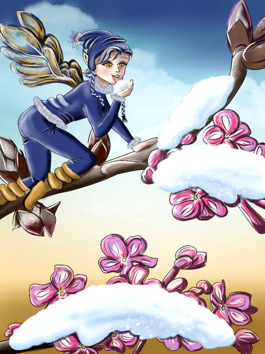 Winter-Elf - CALVENDO Foto-Puzzle'