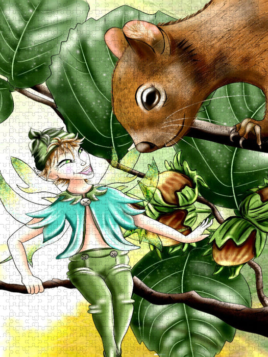 Blatt-Elfe - CALVENDO Foto-Puzzle'