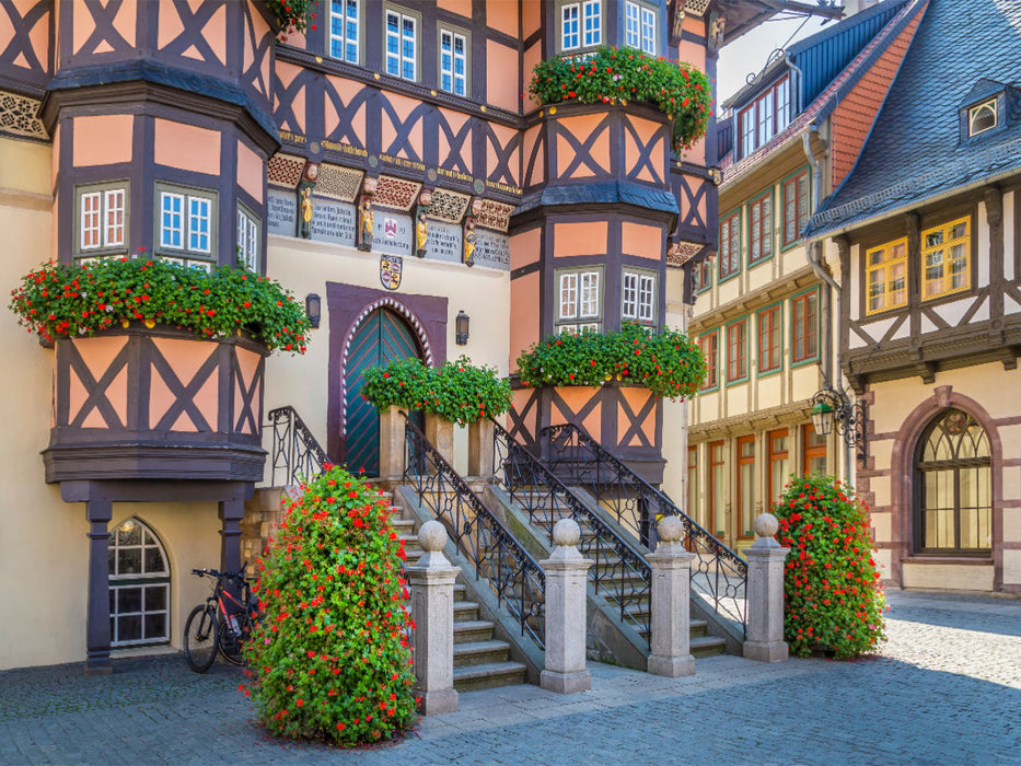 Rathaus Wernigerode - CALVENDO Foto-Puzzle'