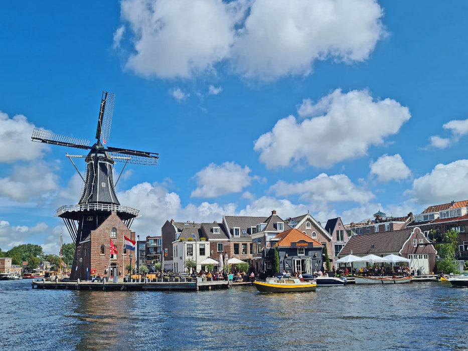 Hafen in Haarlem - CALVENDO Foto-Puzzle'