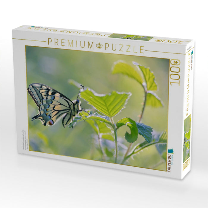 Der stolze Schwalbenschwanz - CALVENDO Foto-Puzzle'