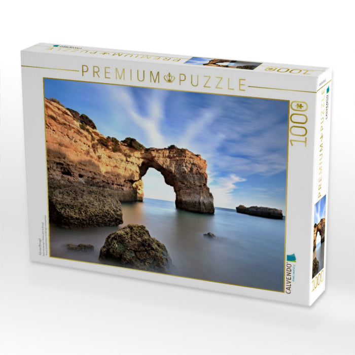 Fels bei Benagil - CALVENDO Foto-Puzzle'