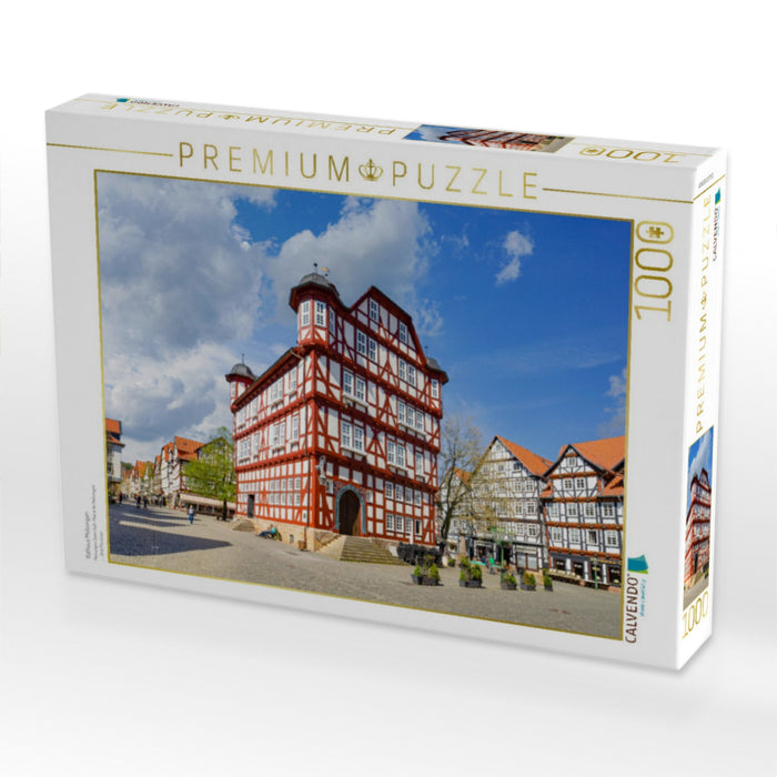 Rathaus Melsungen - CALVENDO Foto-Puzzle'