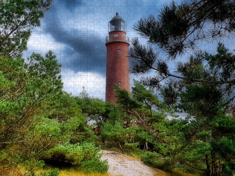Darßer Leuchtturm - CALVENDO Foto-Puzzle'