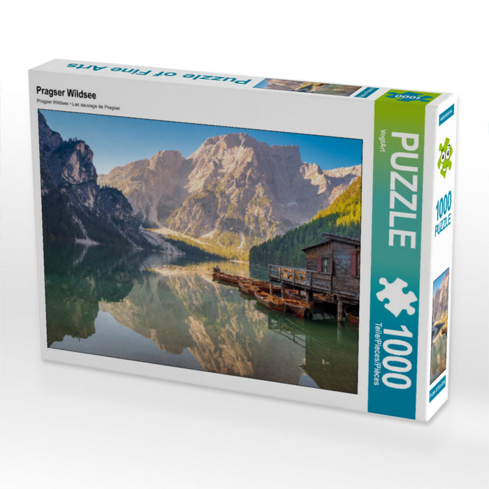 Pragser Wildsee 1000 Teile Puzzle quer - CALVENDO Foto-Puzzle'