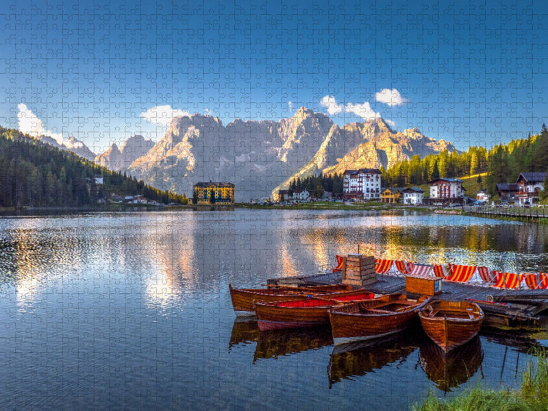 Misurinasee - CALVENDO Foto-Puzzle'