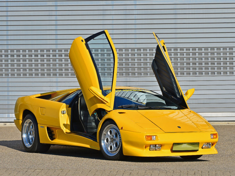 Ein Motiv aus dem Kalender Der Teufel trägt Gelb - Lamborghini Diablo - CALVENDO Foto-Puzzle'