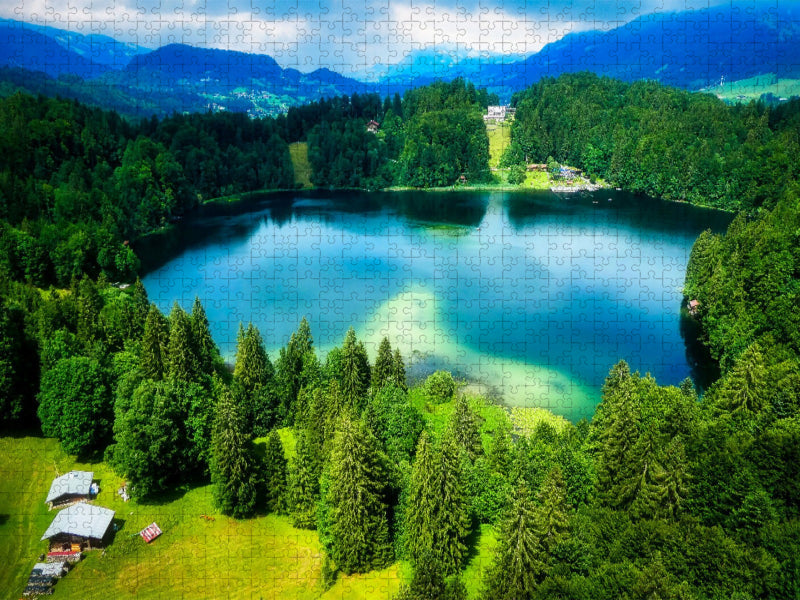 Freibergsee - CALVENDO Foto-Puzzle'