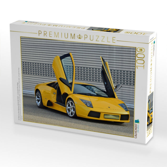 Ein Motiv aus dem Kalender DER GELBE STIER - Lamborghini Murciélago - CALVENDO Foto-Puzzle'