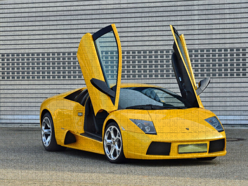 Ein Motiv aus dem Kalender DER GELBE STIER - Lamborghini Murciélago - CALVENDO Foto-Puzzle'