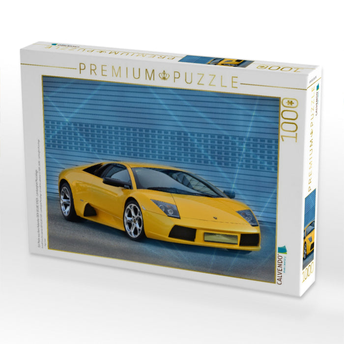 Ein Motiv aus dem Kalender DER GELBE STIER - Lamborghini Murciélago - CALVENDO Foto-Puzzle'