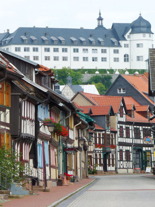 Blick auf das Stolberger Schloss - CALVENDO Foto-Puzzle'